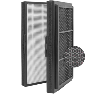 Pro Smokestop Filter Compatible with Blueair Pro M, Pro L, Pro XL Air Purifiers, Particle & Carbon Folding Filter, Dust, Pollen, Smoke Removal