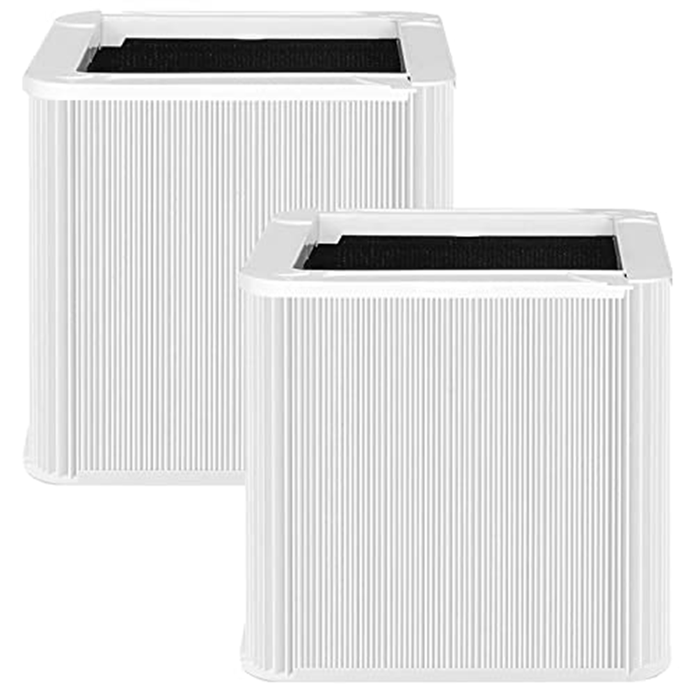 Replacement Filter Compatible with Blueair 211 Blue Pure Air Purifier Foldable Particle and Activated Carbon Filter