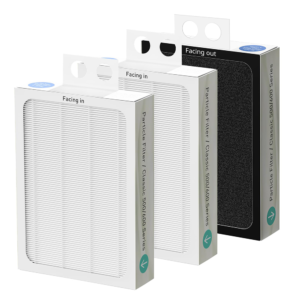 HEPA Filter Replacement Compatible with Blueair Classic 500/600 Series Air Purifiers 501, 503, 505, 510, 550E, 555EB, 601, 605, 650E, 680i,Particle Filter