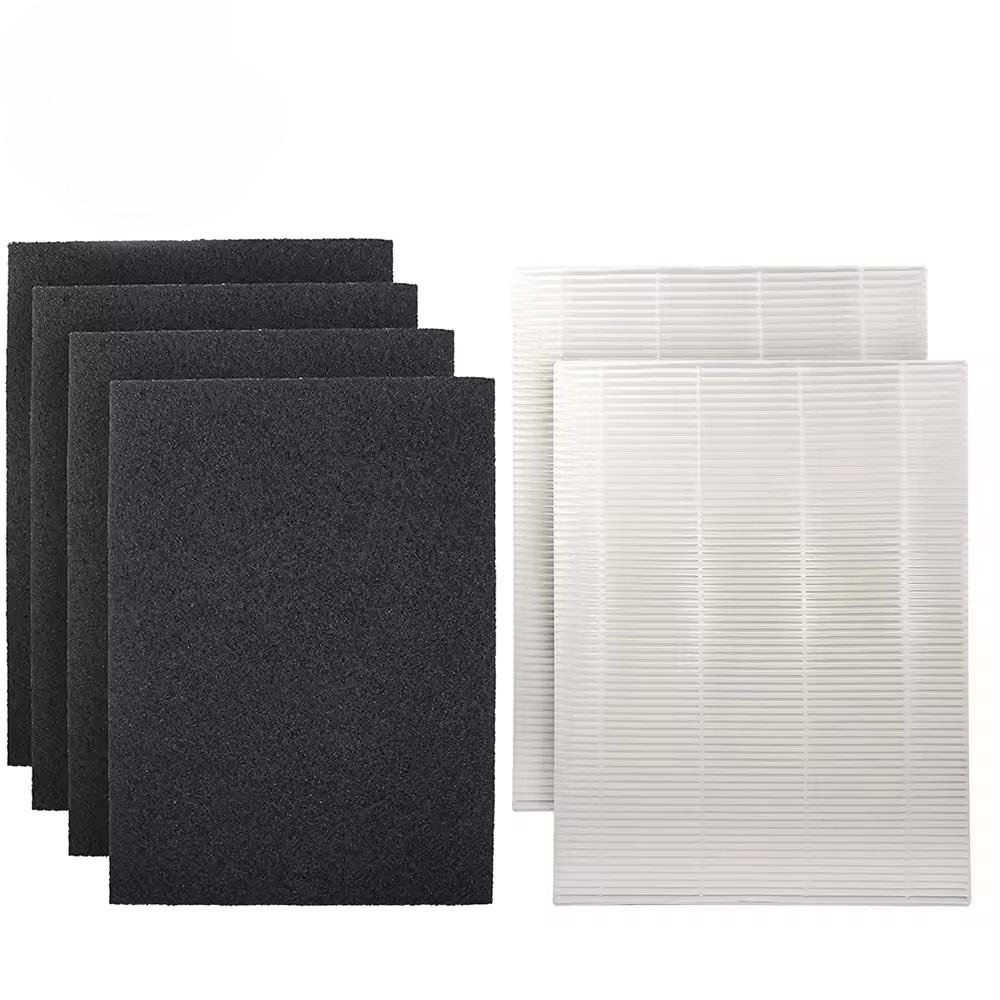 H13 True HEPA Filters and Activated Carbon Pre-Filters AP-1216-FP H13 True Replacement Filters Compatible with Coway AP-1216L Tower True HEPA Air Cleaner Purifier